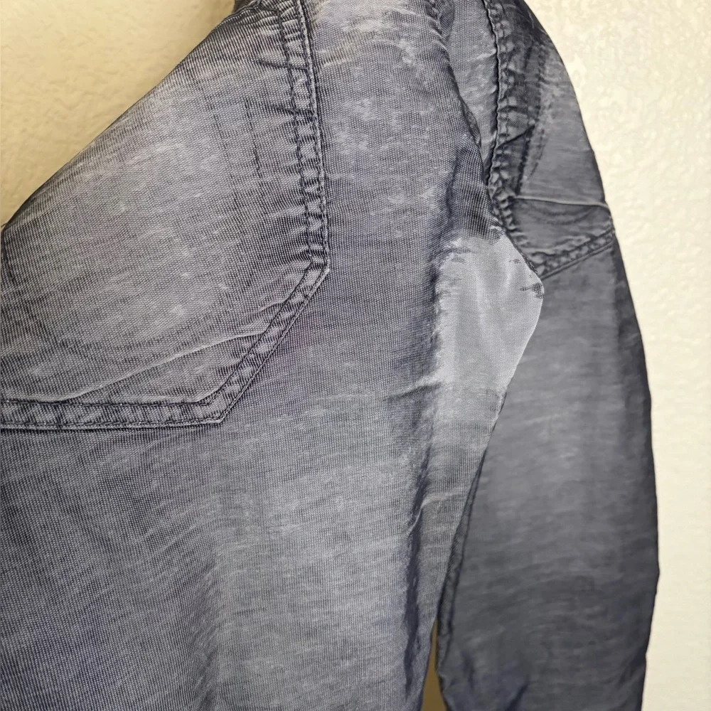True Religion Pants Mens 28 Gray Cotton Bobby Pockets Straight Leg Y2K